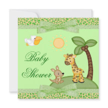 Safari-Tier-Gepard-Druck-Babyparty