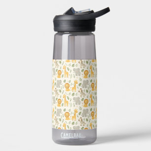 Safari-Tier-Kinderzimmer-Druck Trinkflasche
