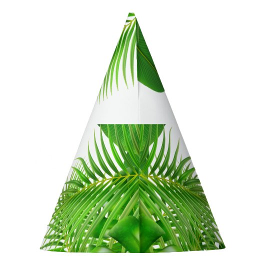 Safari TIERALS Wild Einen Geburtstag Partyhütchen (Rückseite)