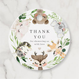 Safari-Tiere Baby Shower Favor Tags | Geschenkanhä Geschenkanhänger
