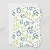 Safari-Tiere geschlechtsneutrale Paare Babydusche Einladung (Rückseite)