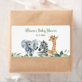 Safari-Tiere Mini-Wasserflasche oder Champagner (Insitu)