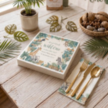Safari-Tiere | Tropische Jungle-Babyparty