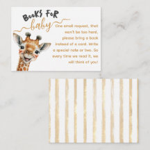 Safari-Tiere wilden ein modernes Baby-Duschbücher