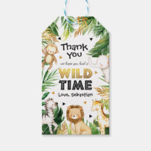 Safari Tiere Young Wild and Three Gastgeschenk