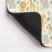 Safari-Tierkinderstube-Druck Mousepad (Ecke)