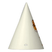 Safari Tiger Erster Geburtstag Partyhütchen (Links)