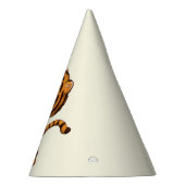 Safari Tiger Erster Geburtstag Partyhütchen (Rechts)