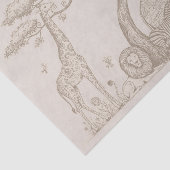 Safari Toile, Neutral Baby Wild Boho Adventure Seidenpapier (Ausschnitt)