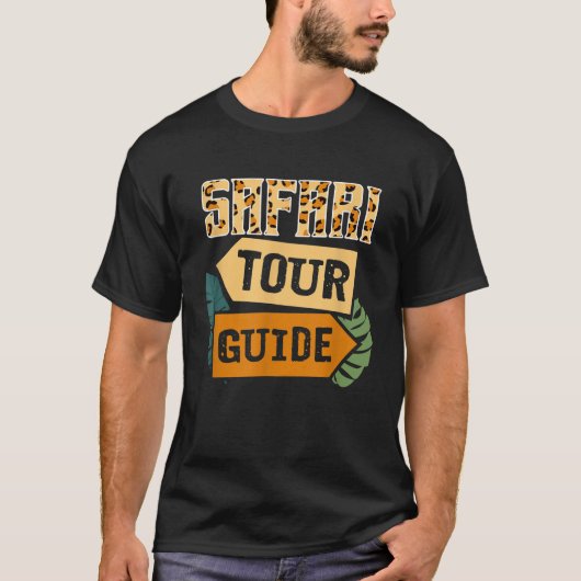 Safari Tour Guide Africa Zookeeper African T-Shirt (Vorderseite)
