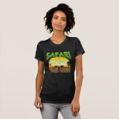 Safari Tour Guide Sunset African Animal T-Shirt (Vorne ganz)