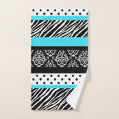 Safari: Türkis Badhandtuch Set (Handtuch)