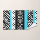 Safari: Türkis Badhandtuch Set (Handtuch)