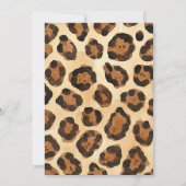 Safari two wild birthday einladung (Rückseite)