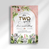 Safari Two Wild Birthday Einladung