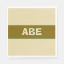 Safari upsherin Geburtstagserviette