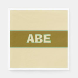 Safari upsherin Geburtstagserviette Serviette