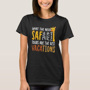 Safari-Urlaub Wildtiere für Safari-Abenteuer T-Shirt