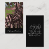 Safari Visitenkarte (Vorne/Hinten)