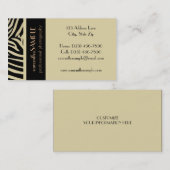 Safari Visitenkarte (Vorne/Hinten)