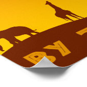 Safari: Von Zeplin! Poster (Ecke)