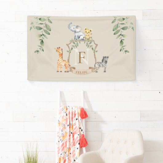 Safari-Wappen Banner (Insitu)