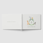 Safari-Wappen Gästebuch (Voll)