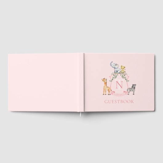 Safari-Wappen Gästebuch (Voll)