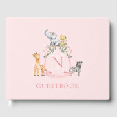 Safari-Wappen Gästebuch (Vorderseite)
