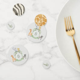 Safari-Wappen Konfetti