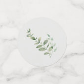 Safari-Wappen Konfetti (Klein Vorderseite)