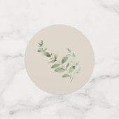 Safari-Wappen Konfetti (Klein Vorderseite)