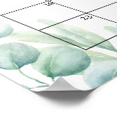 Safari Wild Baby Showraten Terminkalender Poster (Ecke)