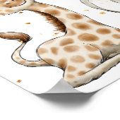 Safari Wild Birthday Party Poster (Ecke)