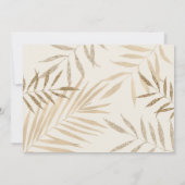 Safari Wild Ein Geburtstagsfoto Dankeschön Karte (Rückseite)