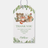 Safari Wild ein oder zwei wilde Jungle Favor Geschenkanhänger (Vorderseite)