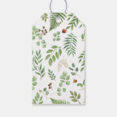 Safari Wild ein oder zwei wilde Jungle Favor Geschenkanhänger (Rückseite)