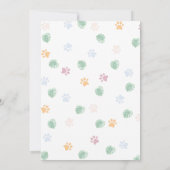 Safari Wild Einladung zum Geburtstag (Rückseite)