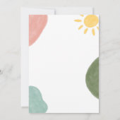 Safari Wild Einladung zum Geburtstag (Rückseite)