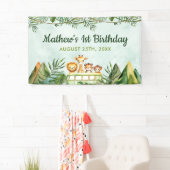 Safari Wild One 1. Geburtstag Banner (Insitu)