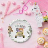 Safari Wild One 1. Geburtstag Junge Pappteller (Party)