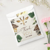 Safari Wild One 1st Birthday gold thank you Geschenktütchen (Versiegelt)