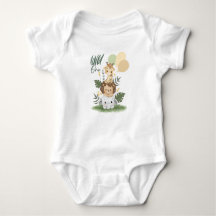 Safari Wild One Baby Bodysuit!