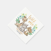 Safari Wild One Napkins Serviette (Ecke)