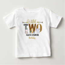 Safari Wild Two Kids T - Shirt