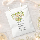 Safari Wild Zoo Baby Animals Baby Shower Geschenktütchen (Ausgeschnitten)