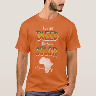Safari-Wilderness-Tierschutz Afrikanischer Freund T-Shirt