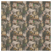 Safari Wildlife Destination Wiederholung Muster Stoff (Muster)