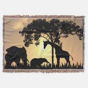 Safari-Wurfsdecke Decke