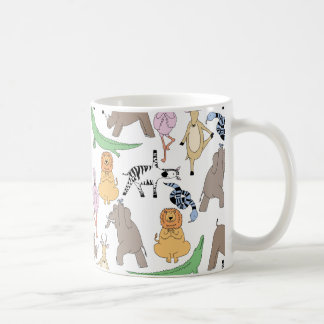 Safari-Yoga-Tasse Kaffeetasse